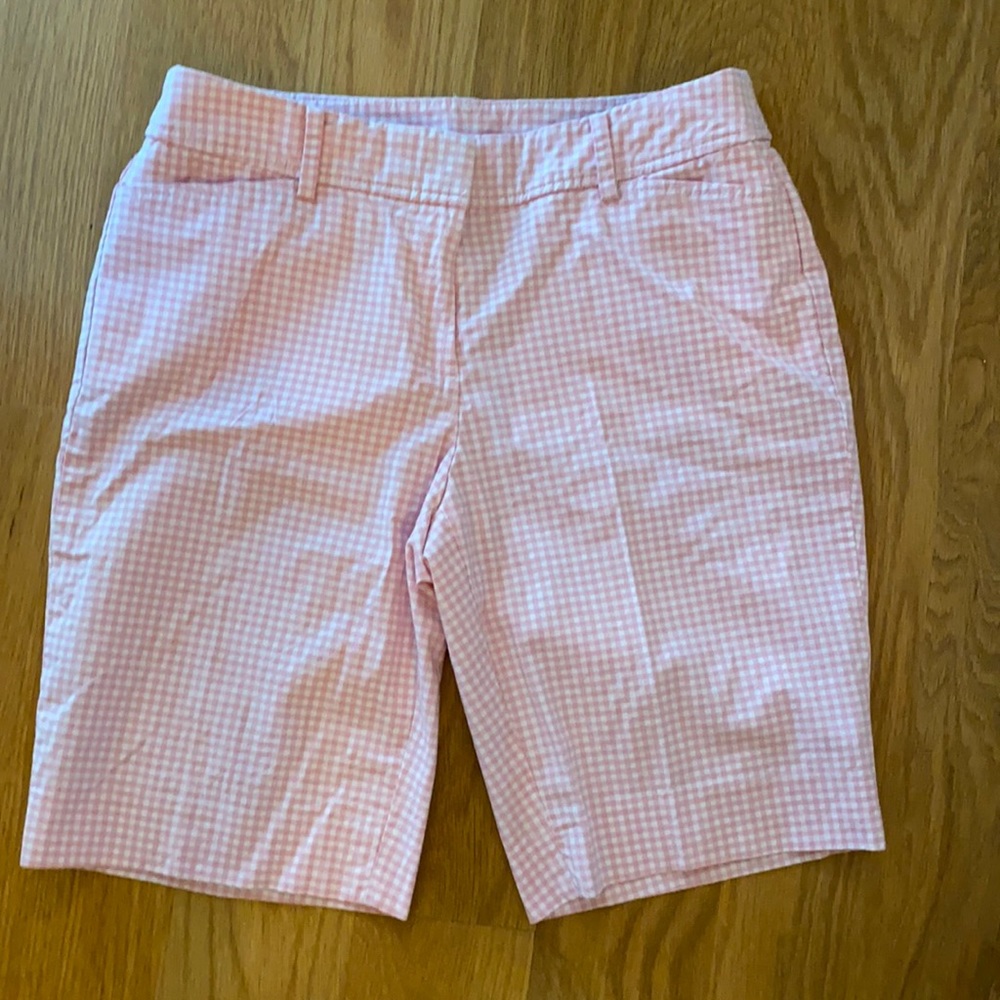 PERFECT SHORTS - BERMUDA LENGTH - GINGHAM 2P